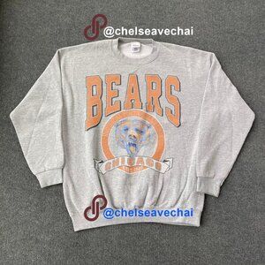 Chicago Bears Football Sweatshirt, Retro Chicago Bears NFL Shirt For Men Women